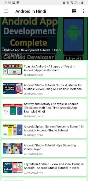 Play Android in Hindi (Learn with Videos  Examples) as an online game Android in Hindi (Learn with Videos  Examples) with UptoPlay