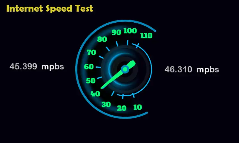 Play Android Internet Speed Test as an online game Android Internet Speed Test with UptoPlay
