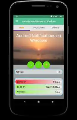 Play Android Notifications on Windows