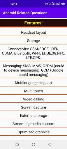 Play Android Related Questions as an online game Android Related Questions with UptoPlay