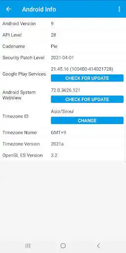 Play Android System Info