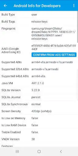 Play Android System Info