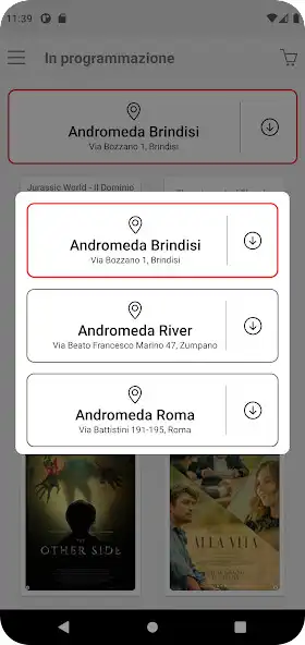 Play Andromeda Cinemas as an online game Andromeda Cinemas with UptoPlay