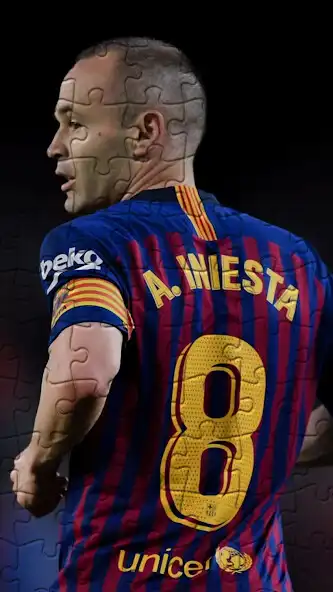 Play Andrés Iniesta Jigsaw Puzzles as an online game Andrés Iniesta Jigsaw Puzzles with UptoPlay