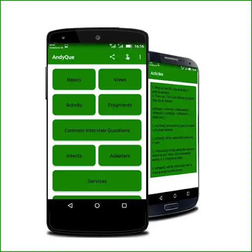 Play AndyQue - Android Interview Questions  and enjoy AndyQue - Android Interview Questions with UptoPlay