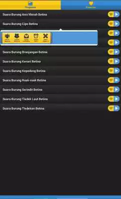 Play Aneka Kicau Burung Betina