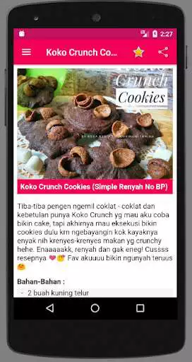 Play APK Aneka Resep Cemilan Renyah  and enjoy Aneka Resep Cemilan Renyah with UptoPlay com.creative2apps.anekaresepcemilanrenyah