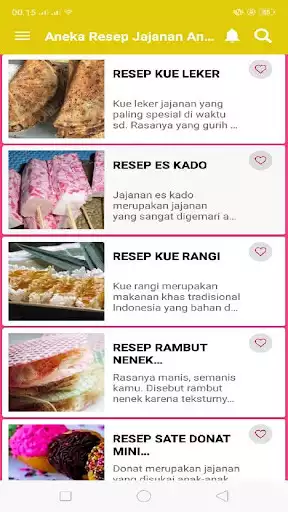 Play Aneka Resep Jajanan Anak 2022 as an online game Aneka Resep Jajanan Anak 2022 with UptoPlay