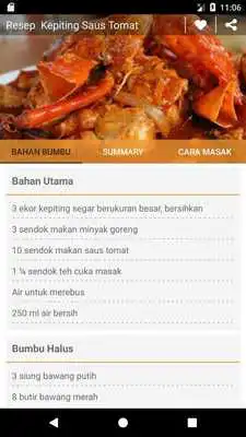 Play Aneka Resep Kepiting Lengkap