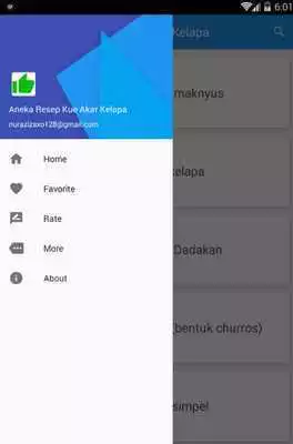 Play Aneka Resep Kue Akar Kelapa