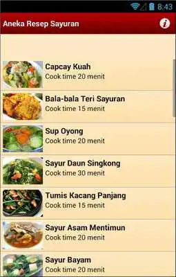Play Aneka Resep Sayuran