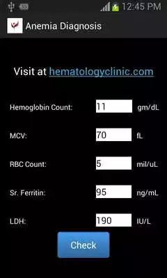 Play Anemia Diagnosis Play Anemia Diagnosis