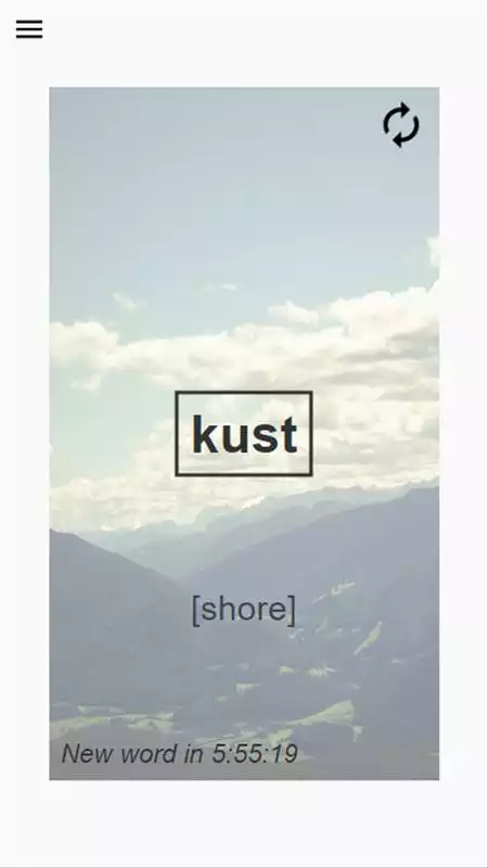 Play An English Word A Day