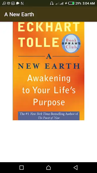 Play A New Earth by Eckhart Tolle  and enjoy A New Earth by Eckhart Tolle with UptoPlay