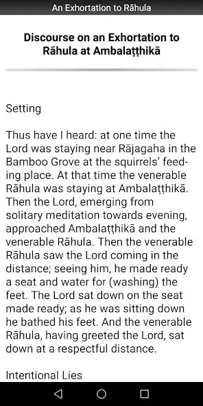 Play An Exhortation to Rahula Sutta as an online game An Exhortation to Rahula Sutta with UptoPlay