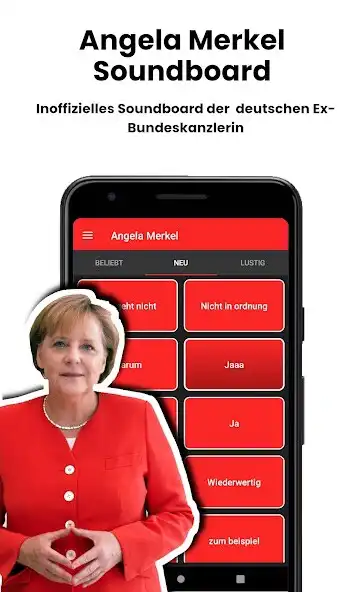Play Angela Merkel Soundboard  and enjoy Angela Merkel Soundboard with UptoPlay