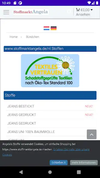 Play Angelas Stoffenkraam as an online game Angelas Stoffenkraam with UptoPlay