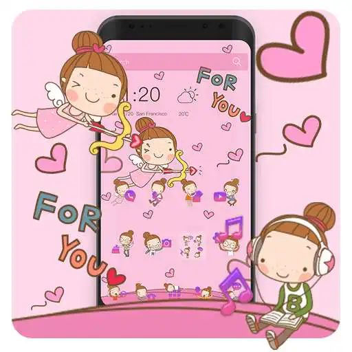 Free play online Angel Cartoon Theme APK Free play online Angel Cartoon Theme APK