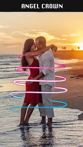 Play Angel Crown Photo Editor as an online game Angel Crown Photo Editor with UptoPlay