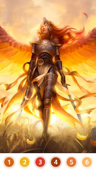 Play Angel  Devil Paint by Number  and enjoy Angel  Devil Paint by Number with UptoPlay