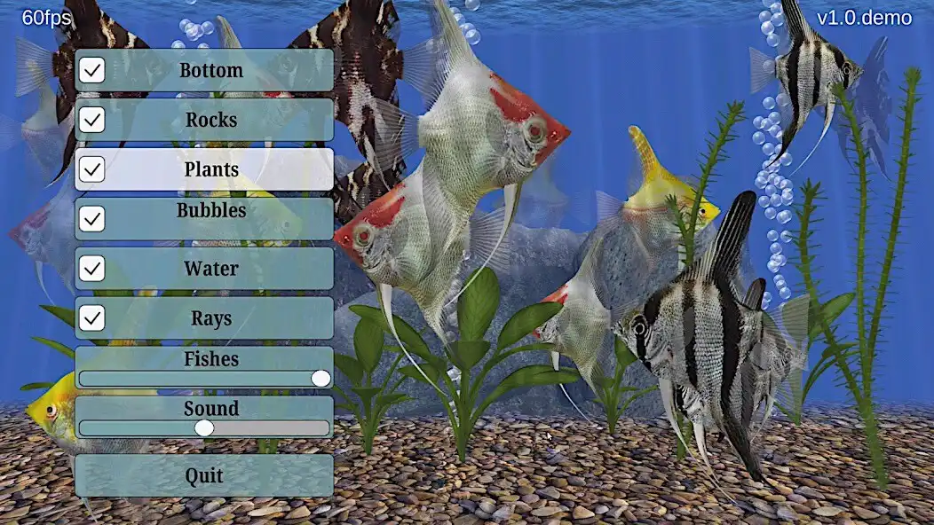 Play Angel Fish Aquarium TV Live  and enjoy Angel Fish Aquarium TV Live with UptoPlay