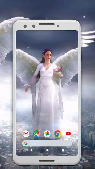 Play Angel Live Video Wallpaper as an online game Angel Live Video Wallpaper with UptoPlay