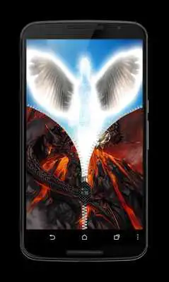 Play Angels and Demons lock screen