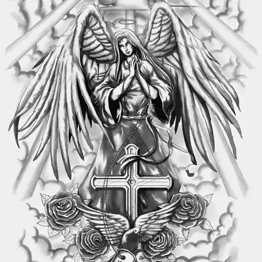 Play Angel Tattoo Wallpaper 1 APK Play Angel Tattoo Wallpaper 1 APK