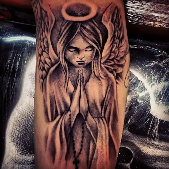 Play Angel Tattoo Wallpaper 1  and enjoy Angel Tattoo Wallpaper 1 with UptoPlay