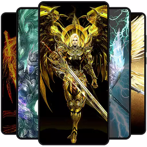 Play Angel Warrior Wallpaper APK