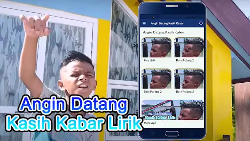 Play Angin Datang Kasih Kabar Lirik  and enjoy Angin Datang Kasih Kabar Lirik with UptoPlay