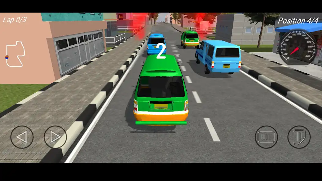 Play Angkot : Street Racing as an online game Angkot : Street Racing with UptoPlay
