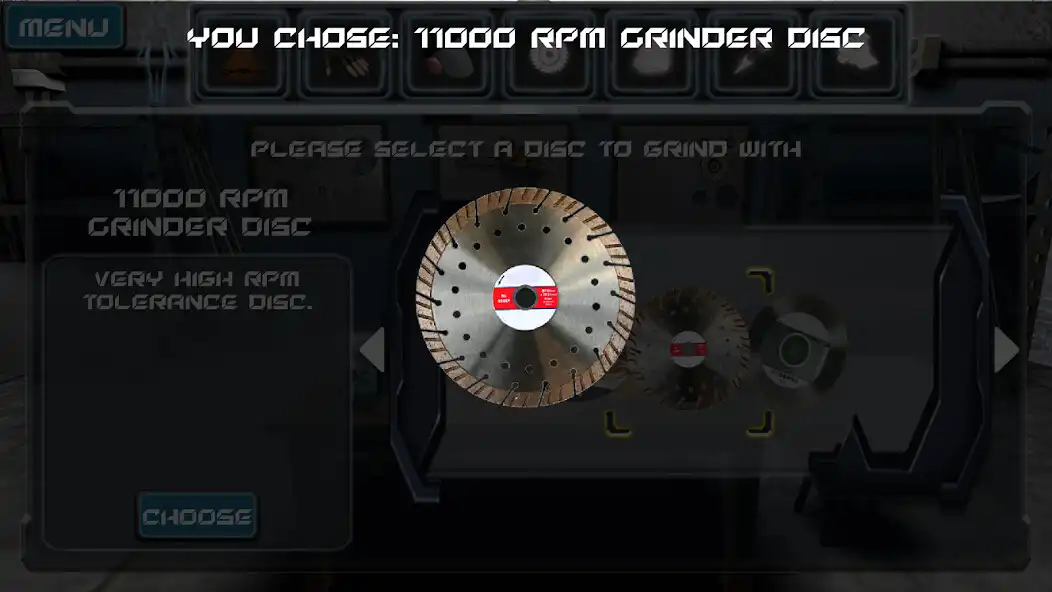 Play Angle Grinder - Gamified Safety Guide as an online game Angle Grinder - Gamified Safety Guide with UptoPlay