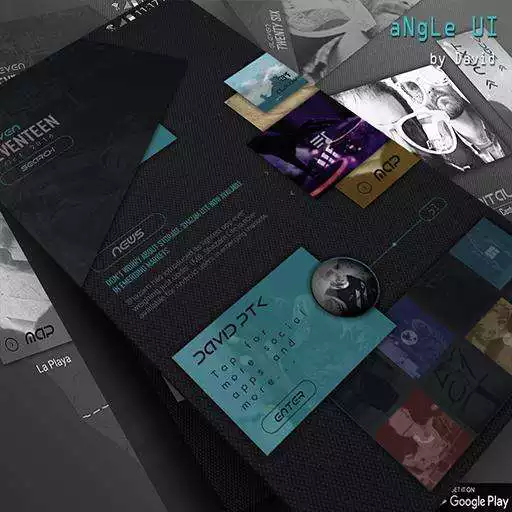 Free play online aNgLe UI for KLWP  APK