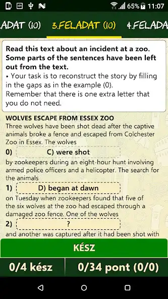 Play Angol nyelv érettségi gyakorló as an online game Angol nyelv érettségi gyakorló with UptoPlay