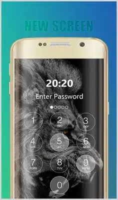Play angrey lion kaypad lock screen