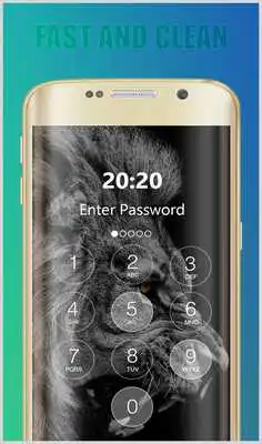 Play angrey lion kaypad lock screen