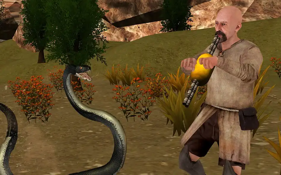 Play Angry Anaconda Snake Hunter as an online game Angry Anaconda Snake Hunter with UptoPlay