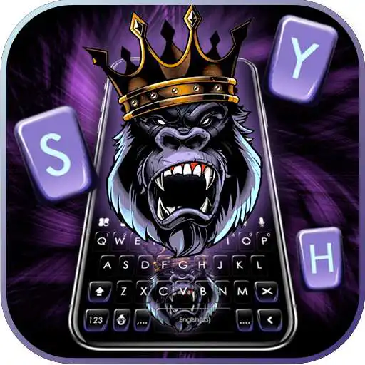 Play Angry Ape King Keyboard Theme APK Play Angry Ape King Keyboard Theme APK