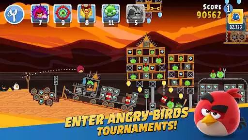 Play Angry Birds Friends  and enjoy Angry Birds Friends with UptoPlay