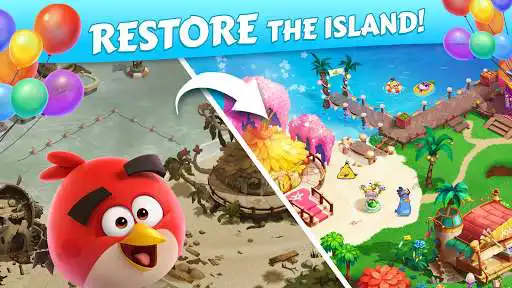 Play Angry Birds Island  and enjoy Angry Birds Island with UptoPlay