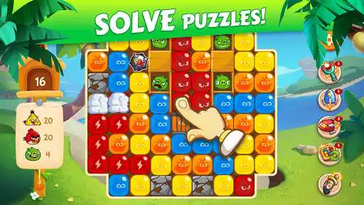 Play Angry Birds Island as an online game Angry Birds Island with UptoPlay