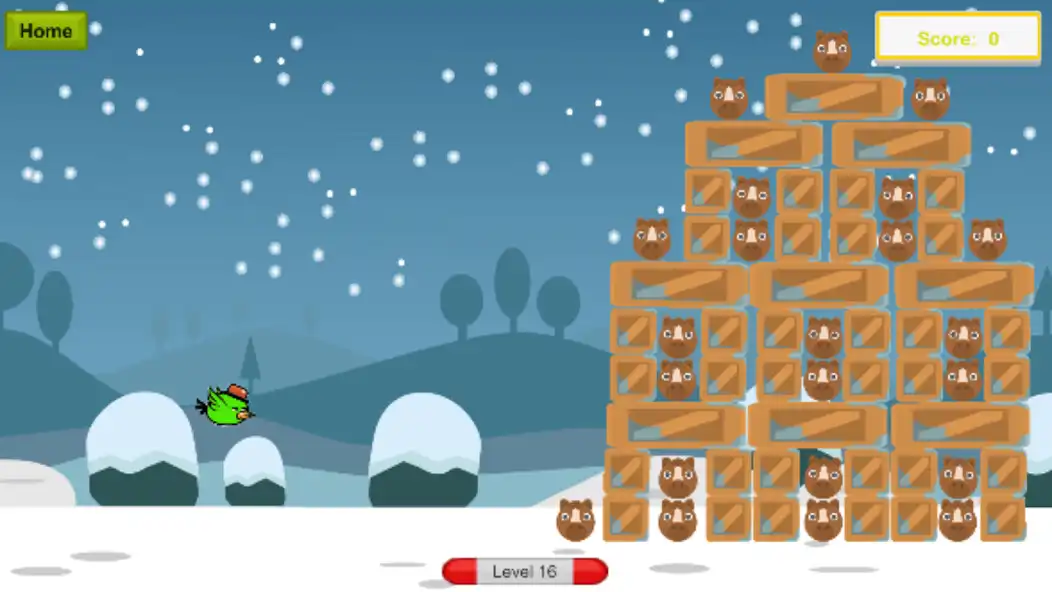 Play Angry Birds - Shooter as an online game Angry Birds - Shooter with UptoPlay