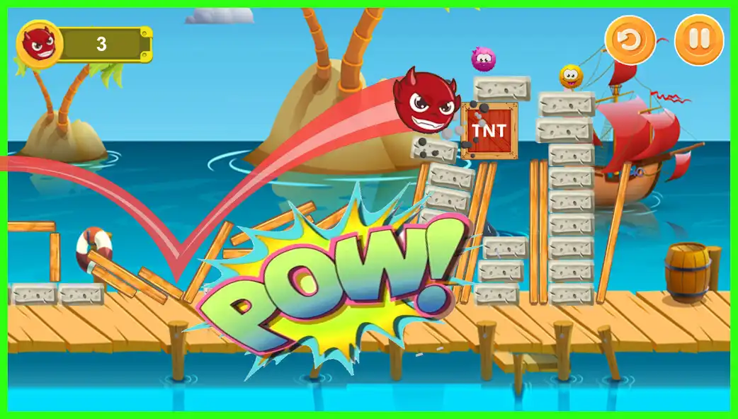 Play Angry Borp as an online game Angry Borp with UptoPlay
