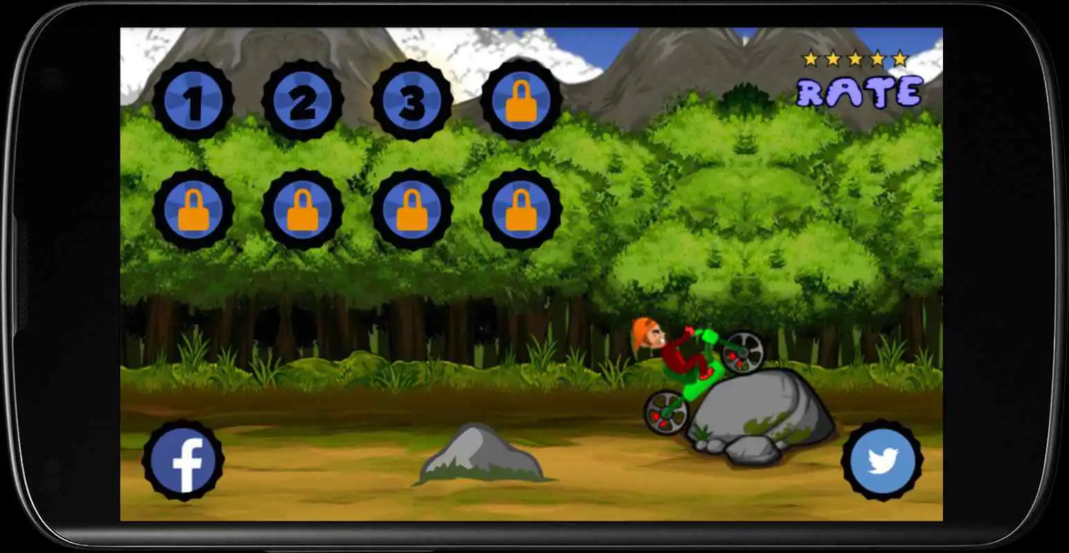Play Angry Boy MX 2 : The Bike Race