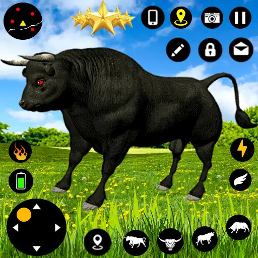Play Angry Bull Attack Fight Games APK