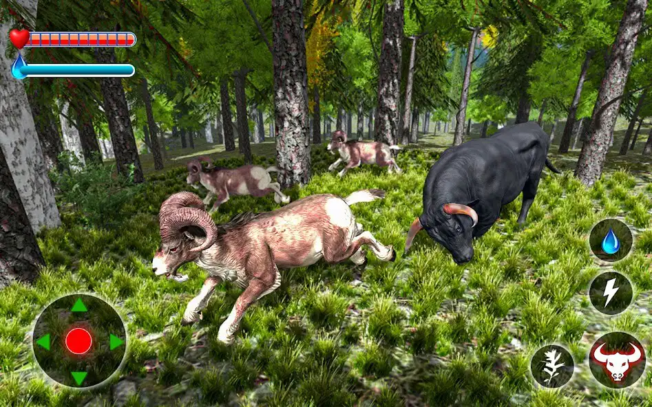 Play Angry Bull Attack Survival 3D  and enjoy Angry Bull Attack Survival 3D with UptoPlay