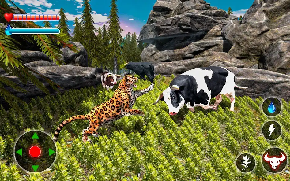 Play Angry Bull Attack Survival 3D as an online game Angry Bull Attack Survival 3D with UptoPlay