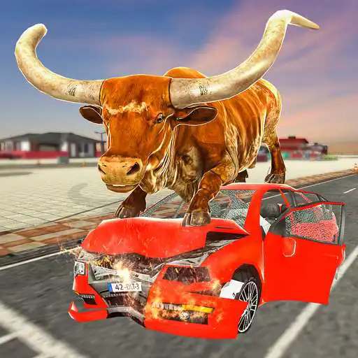 Play Angry Bull City Attack Game APK