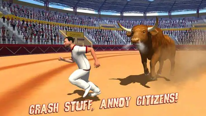 Play Angry Bull Corrida Simulator